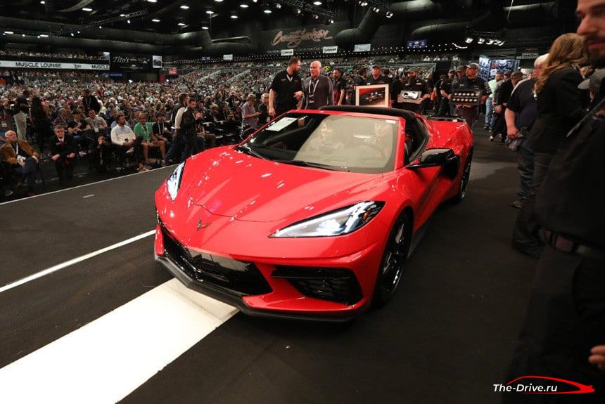 Chevrolet Corvette C8 2020 года продался на аукционе за 3 миллионов долларов
