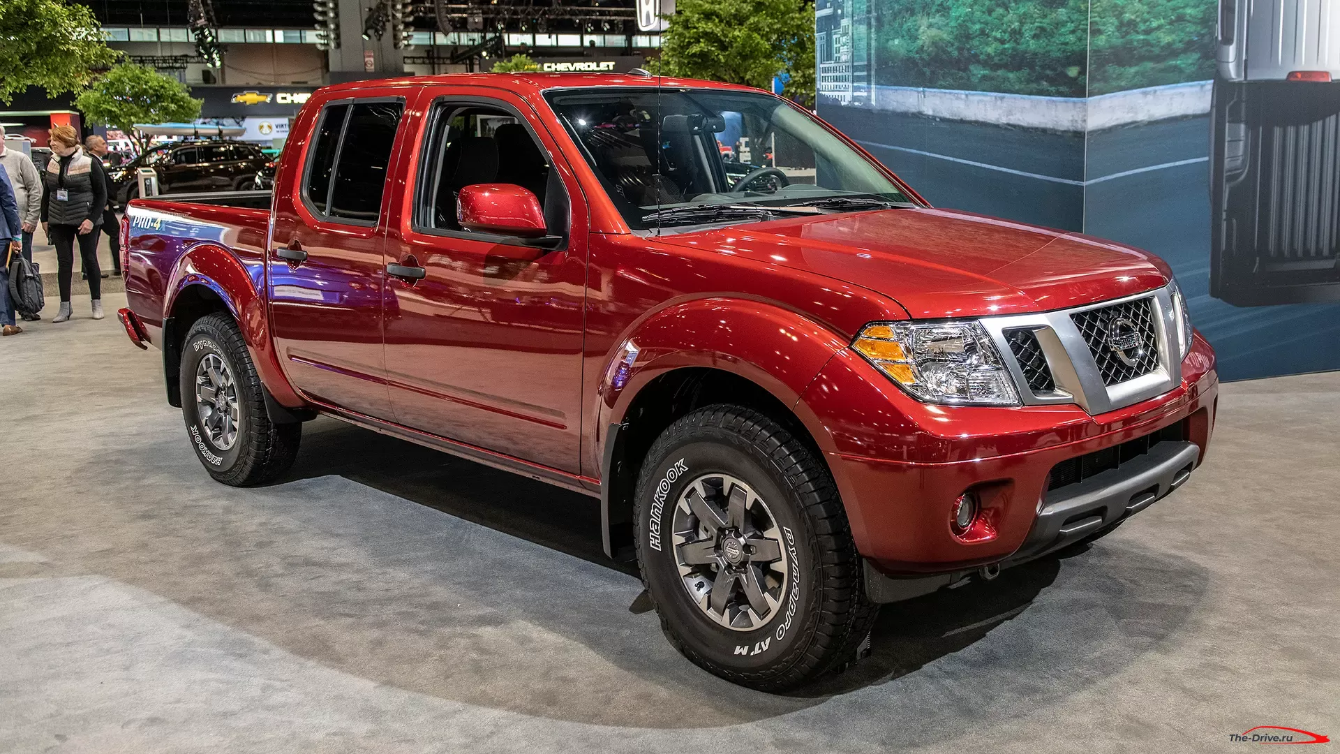 Nissan Frontier 2021 года будет легче, эффективнее текущей модели