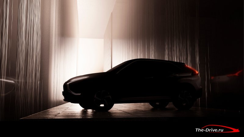 Утонченный Eclipse Cross от Mitsubishi впервые показывает свое лицо